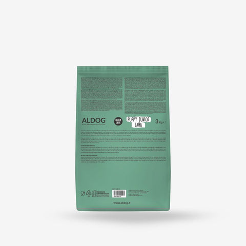 ALDOG PUPPY-JUNIOR LAMB Crocchette Medio/Grandi - OMAGGIO
