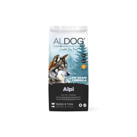 ALDOG ALPI BUFALO E TROTA Crocchette Medio/Grandi - OMAGGIO