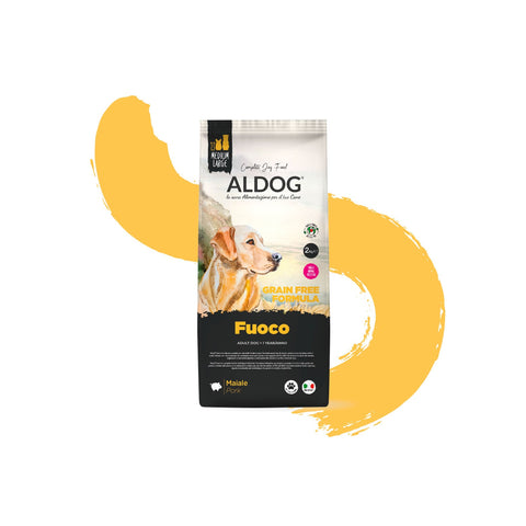 ALDOG FUOCO MAIALE Crocchette Medio/Grandi - OMAGGIO