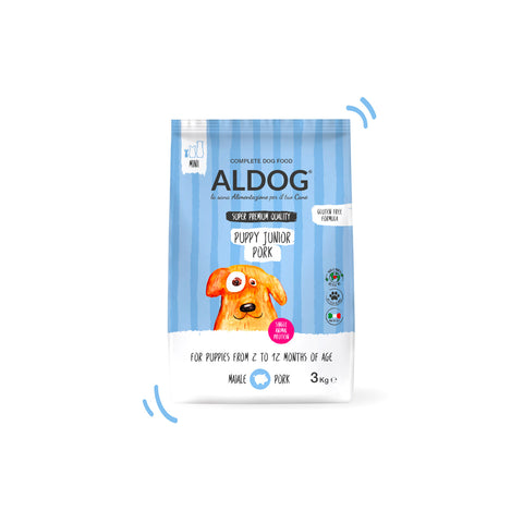 ALDOG PUPPY-JUNIOR PORK Crocchette Mini