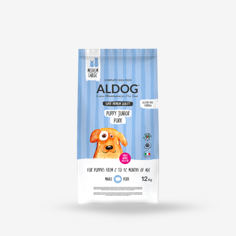 ALDOG PUPPY-JUNIOR PORK Crocchette Medio/Grandi