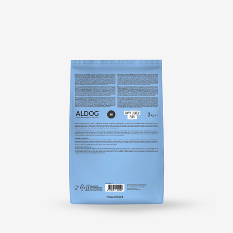 ALDOG PUPPY-JUNIOR PORK Crocchette Mini