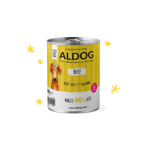 PATE ALDOG BEEF 400GR