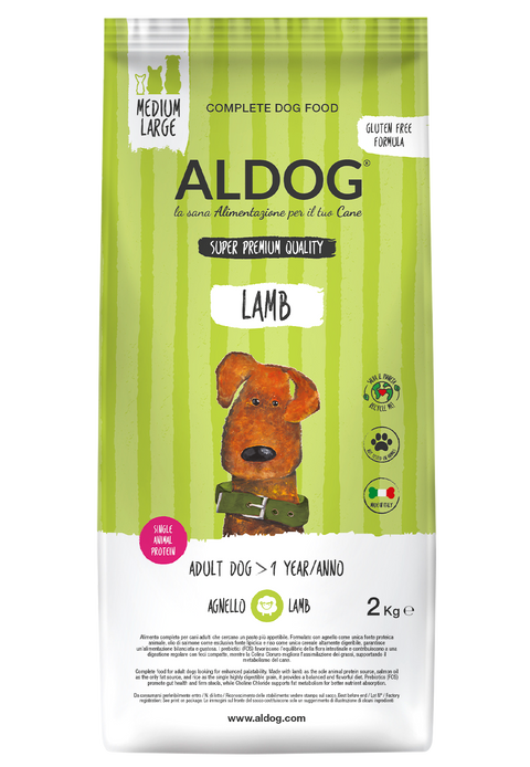 ALDOG LAMB Crocchette Medio/Grandi